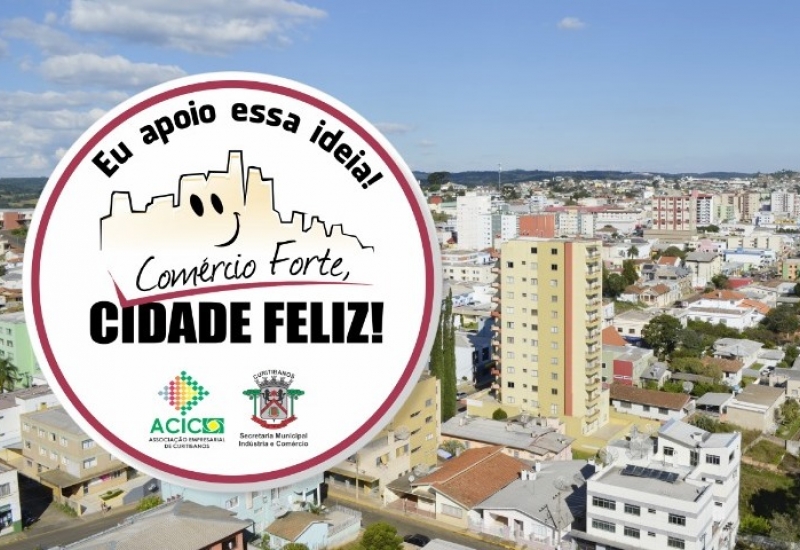 Pra Vida - Campanha “Comércio Forte, Cidade Feliz” é lançada