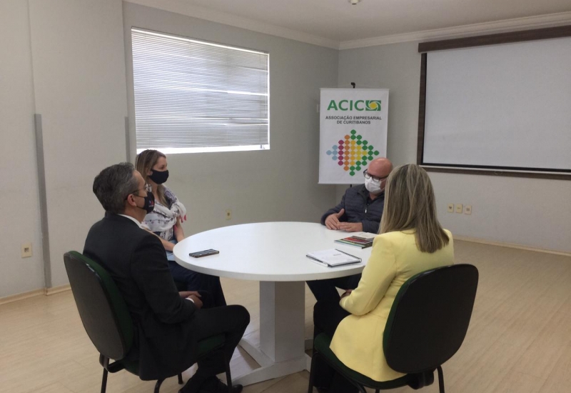 Pra Vida - Acic e UnC discutem programa/treinamento voltado para classe empresarial