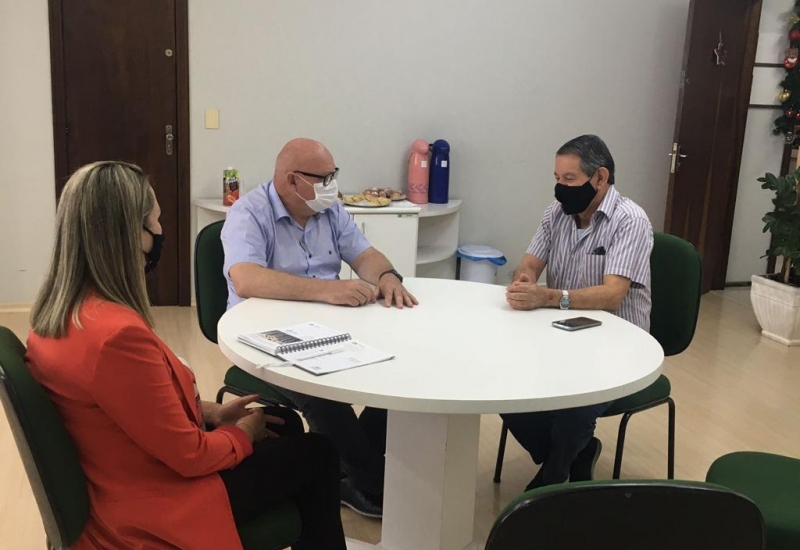 Pra Vida - Acic recebe visita do Presidente do Conselho Municipal do Idoso de Curitibanos