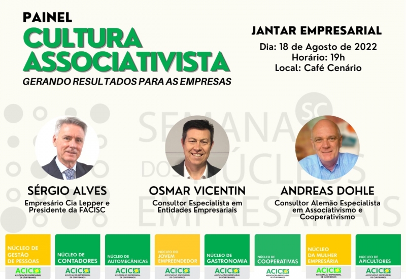 Pra Vida - Acic promove Primeiro Encontro dos Núcleos Empresarias