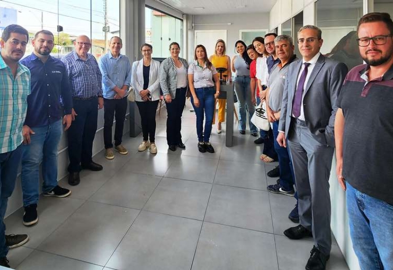 Pra Vida - Comitiva de Campos Novos visita o Polo Tecnológico Araucária