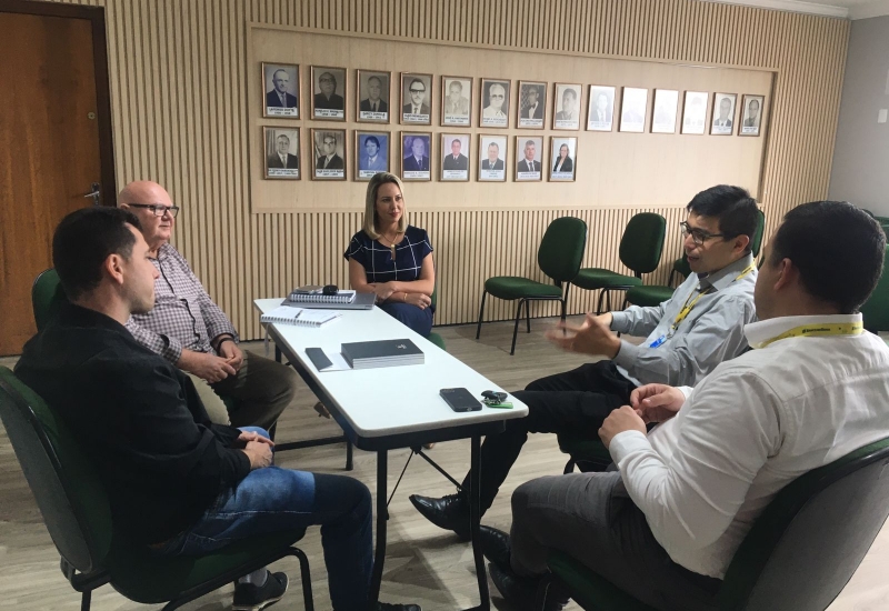 Pra Vida - Novo gerente do Banco do Brasil visita Acic