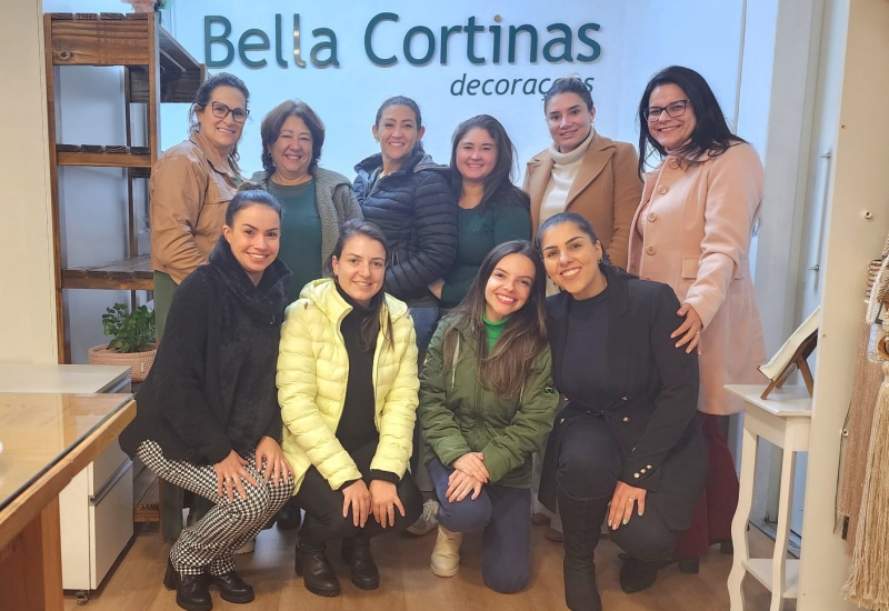 Pra Vida - Bella Cortinas Decorações recebe Núcleo da Mulher Empresária 