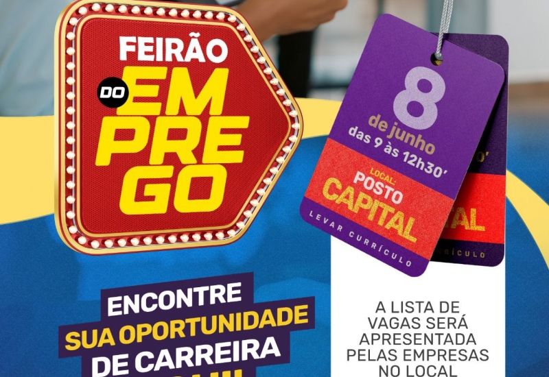 Pra Vida - Segundo Feirão do Emprego acontece sábado