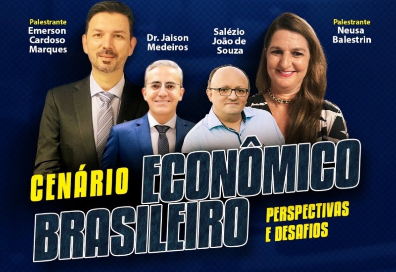 Pra Vida - Workshop “Cenário Econômico Brasileiro: Perspectivas e Desafios” acontece na próxima semana