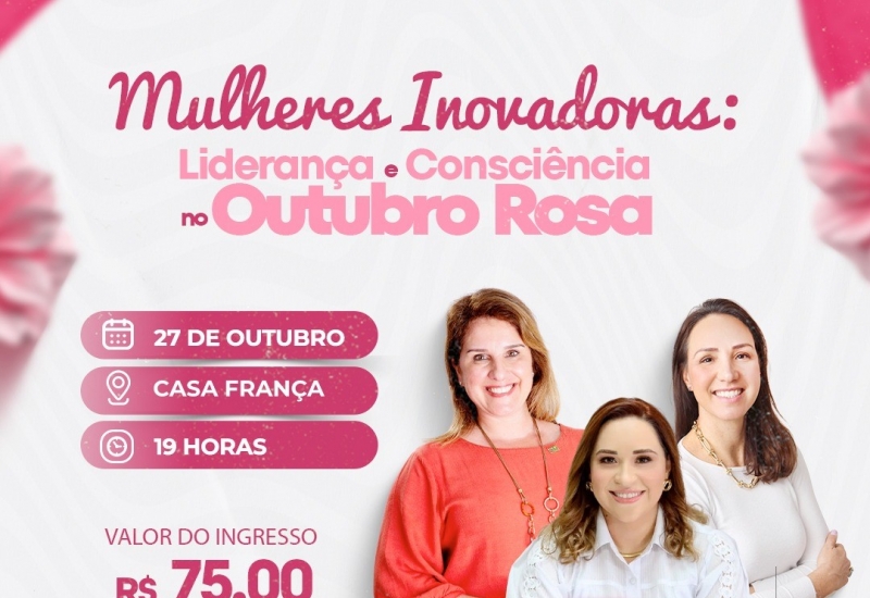 Pra Vida - Mulher Empresária promove evento referente ao Outubro Rosa
