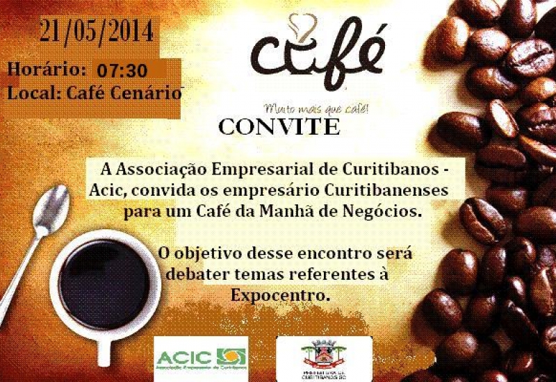 Pra Vida - Convite Café da Manhã de Negocios