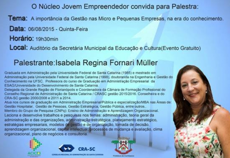 Pra Vida - Convite Palestra