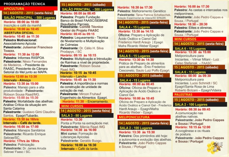 Pra Vida - 32° Encontro Catarinense de Apilcultores e Meliponicultores