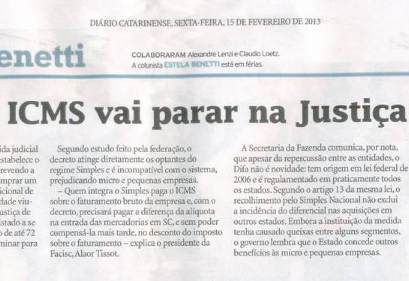 Pra Vida - Facisc vai a Justiça contra decreto do governo estadual