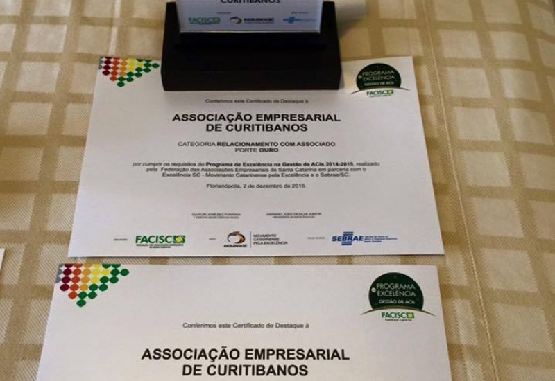 Pra Vida - Premiação ACIC 