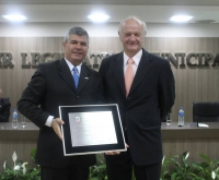 Acic Curitibanos - ACIC recebe Comenda do Mérito do Legislativo