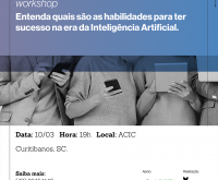 Acic Curitibanos - Workshop irá abordar Inteligência Artificial