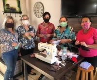 Acic Curitibanos - Mais de mil máscaras já confeccionadas