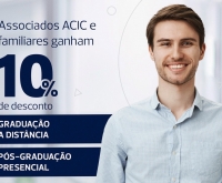 Acic Curitibanos - Associado Acic e familiares têm desconto em Cursos EaD da UNC