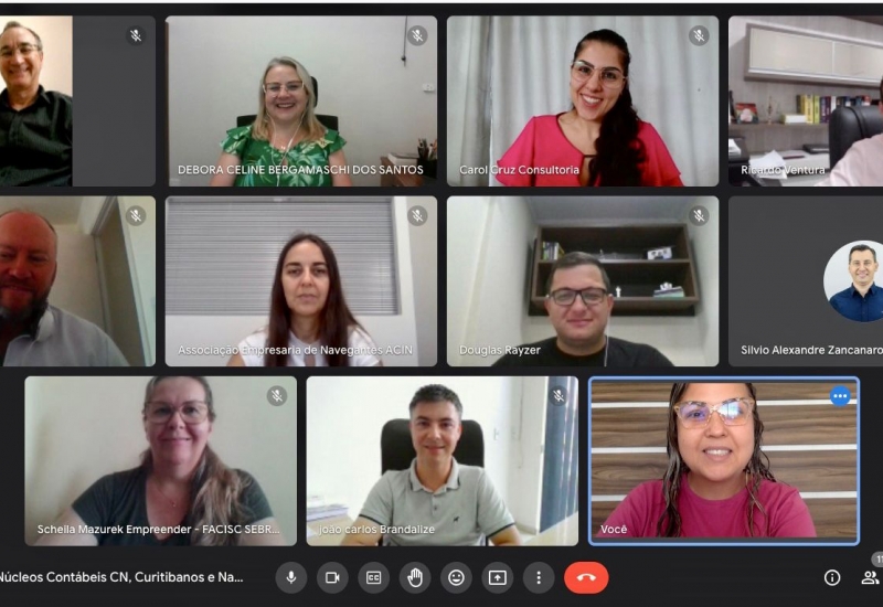 Pra Vida - Núcleo de Contadores participa de reunião online