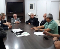 Pra Vida - Reitor interino da UFSC recebe lideranças de Curitibanos e região