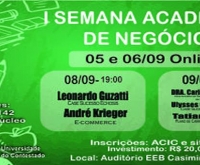 Acic Curitibanos - I Semana Acadêmica de Negócios inicia nesta quinta